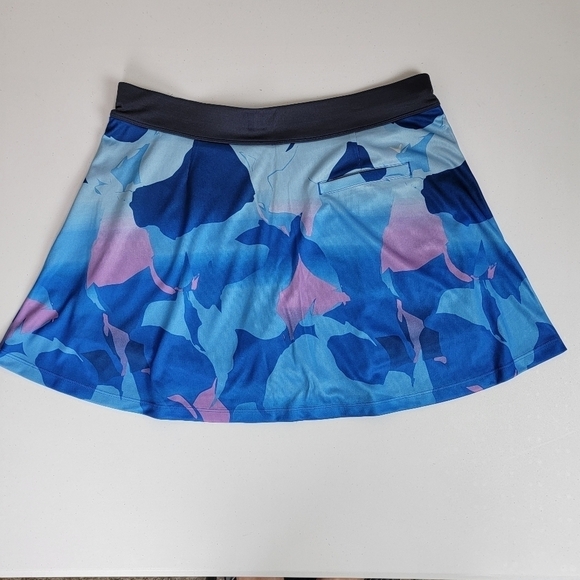 Callaway Blue Sea Star Abstract Gradient UPF 50 Golf Skirt/Skort Sz L NWOT - Picture 4 of 13